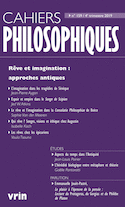 Cahiers philosophiques, no 159